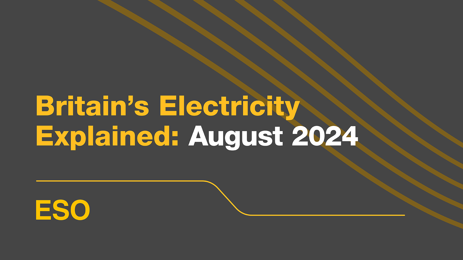 Electricity Explained August 2024